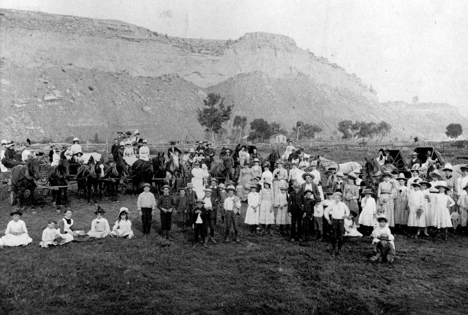 Picnic near Yellowstone River